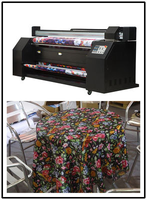 SAER Stable Flag Printing Machine Continuous Ink Supply 2300mm 646KG