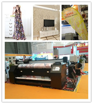 Big Size Flag Making Fabric Print Machine With Epson Dx7 Printhead