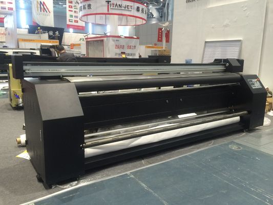 Digital Sublimation / Pigment / Reactive Textile Cmyk Printing Machine Roll To Roll