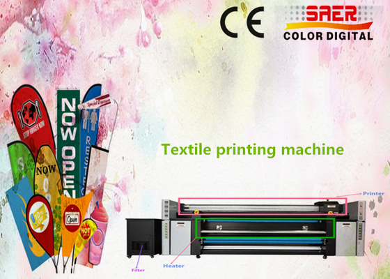 380V Cotton Fabric Digital Textile Printing Machine With Pigment Ink