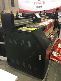 Taking Up Flag Banner Printing Machine Automatic Feeding