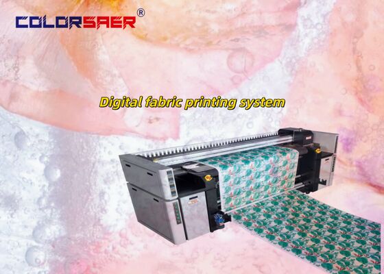 SAER Best Sure Color Digital Textille Printing System Dye Sublimation Fabric Plotter for Sale