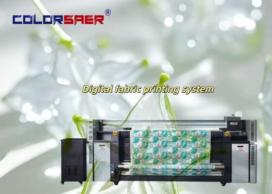 Factory Competitive Price Roll to Roll Sublimation Printer 4 & 8 Print Heads Textile Printing System