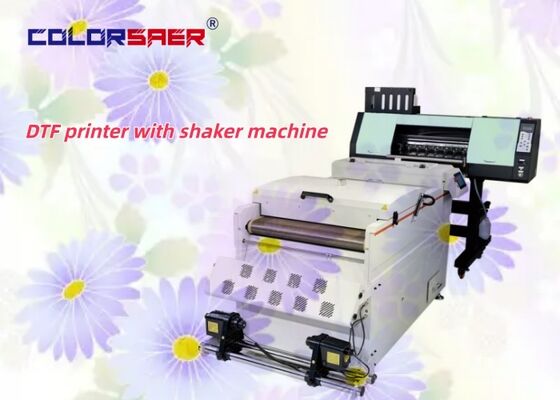 60cm Full-Automatic DTF Printer with Shaker Powder Machine directly to film