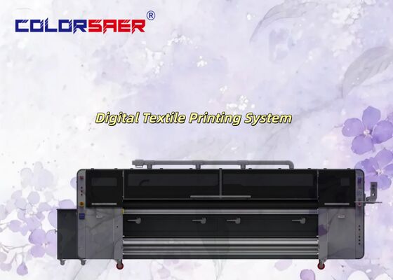 SAER COLOR Factory Competitive Price Roll to Roll Sublimation Printer 4 & 8 Print Heads Textile Printing System