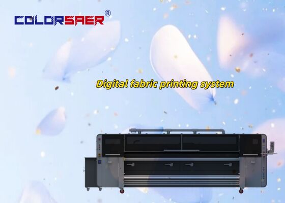 New Automatic KJ4B-QL Print Head Digital Textile Roll-to-Roll Fabric Printer High Efficiency Precision