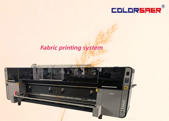 Super Automatic 4 or 8 head 3.2m Printing Width Fast Speed Textile Printer CMYK Large Format I3200 Printer