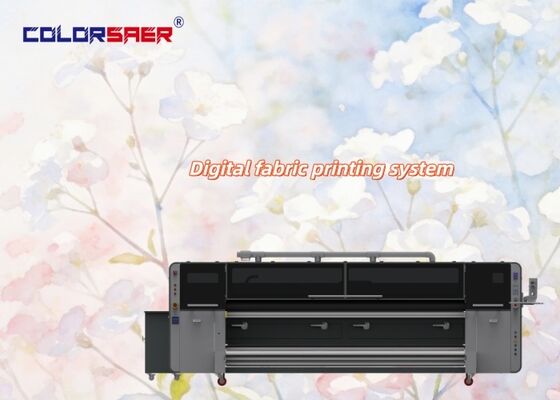 Fast Automatic Digital Textile Printing Machine New Condition  3200mm Large Format Fabric Plotter With Sublimation & Pigment Ink