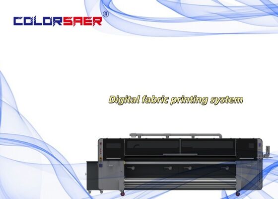 Wide Format 3200mm Width Printer Curtain/Tent/Flag Fabric Inkjet Printer Thermal Sublimation Digital Printer