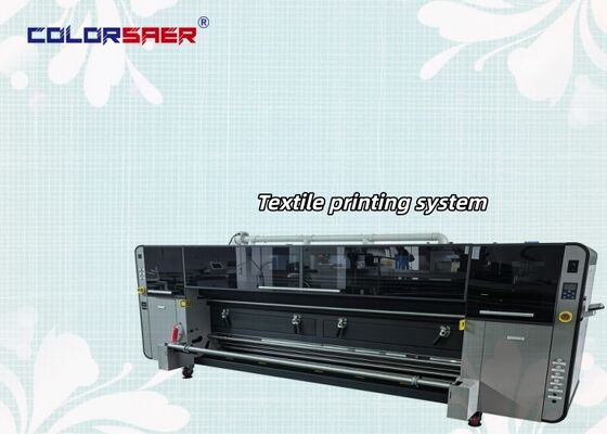 Imprimante 2m & 3.2m Digital Textile Printing Machine Fabric Printer For Cotton & Polyester Materials