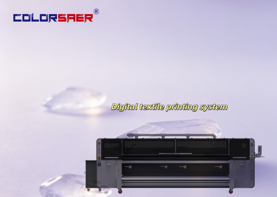 Digital fabric printing machine Textile plotter for indoor and outdoor advantages with high resolutions