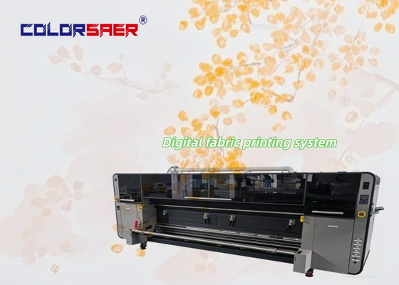 Digital Fabric / Textile Sublimation Banner Printer for Cotton or Polyester Materials with Industrial KJ4B-QL Print Head