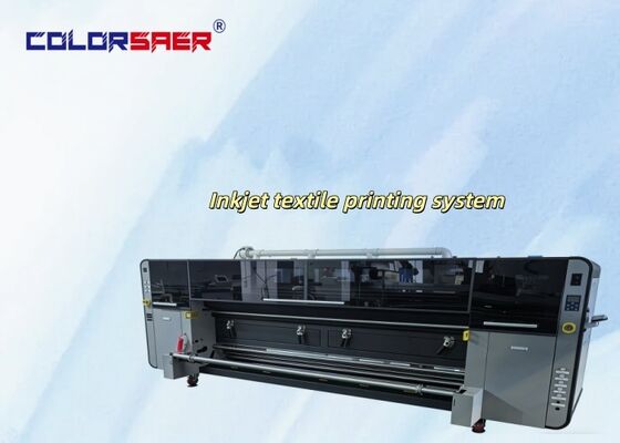 Hot Selling Large Format Digital Inkjet Printer for Textile Direct to Fabric Printer with 4 pcs Industrial KJ4B-QL Print Head