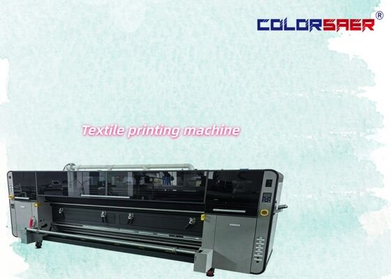 SAER CSR3200 New Model Long Service Life Inkjet Textile Roll to Roll Printer with Heater Unit System for Fabric