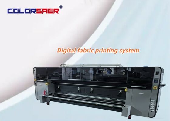 Automatic Roll To Roll Digital Textile Printing Machine with Far Infrared Heater and 3200mm Printing Width