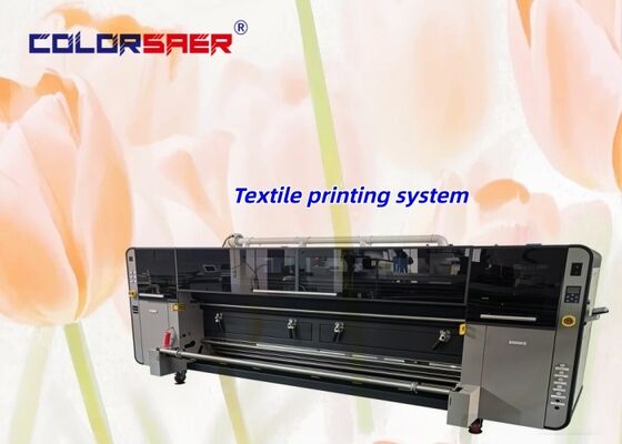 Indoor & Outdoor 3.2m Factory Digital Inkjet Textile Printers High Precision Printing Machine with 4pcs I3200A1 Print Head