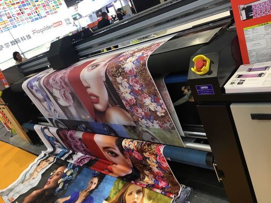 Polyester Banner Flag Printing Machine Roll To Roll Type