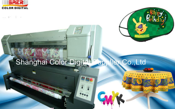 2000W Power Textile Sublimation Printer / Fabric Printing Machine For Flag