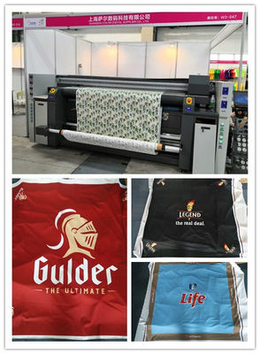 Automatic Direct Dye Sublimation Printer / Banner Printing Machine 1800 DPI