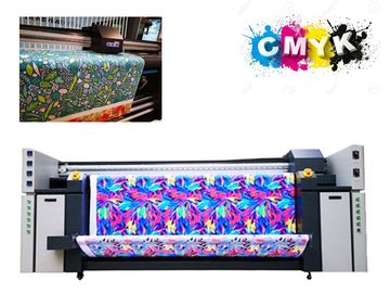 SAER Fabric Printing System / Automatic Roll To Roll Fabric Printer With High DPI