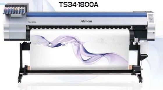 Mimaki TS34-1800 Digital Textile Machine For Roll Up Fabric Printing , Flag Printing Machine