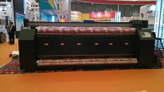 Sublimation Plotter Digital Fabric Printing Machine Indoor / Outdoor With Heating Machine