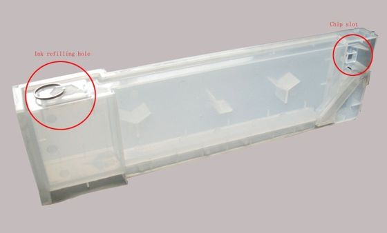 440ML Refillalbe Cartridges With Chip Slot For Mimaki , Roland And mutoh bulk ink system
