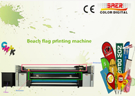 Large Format Dual CMYK Flag Printing Machine High Resolution For Textile
