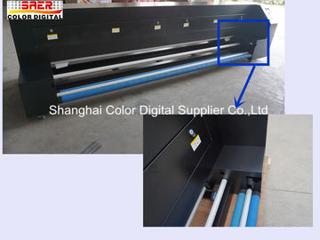 Dual CMYK Large Size Heat Print Machine Combine Piezo Printers For Fabric