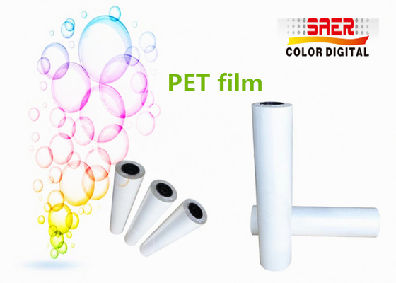 0.6 X 100m PET DTF Transfer Film Roll Package For Printer