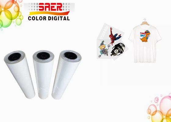 75um PET Roll To Roll DTF Transfer FIlm For Digital T-Shirt Printer