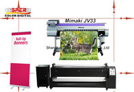 1440 DPI Large Format Mimaki JV33 Digital Textile Printer With High Speed