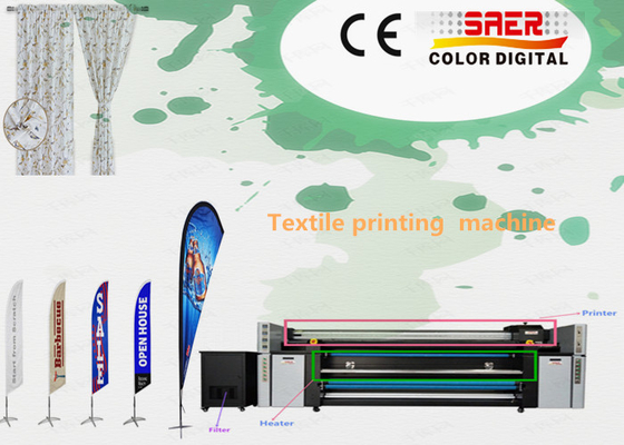 Epson Head Sublimation Printing Machine Fabric / Textile Dye Sublimation Printer