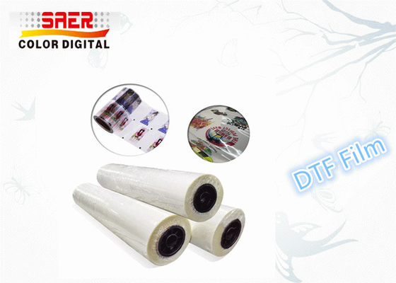 Hot Melt Powder PET Film Roll For T-Shirt Heat Transfer Printing