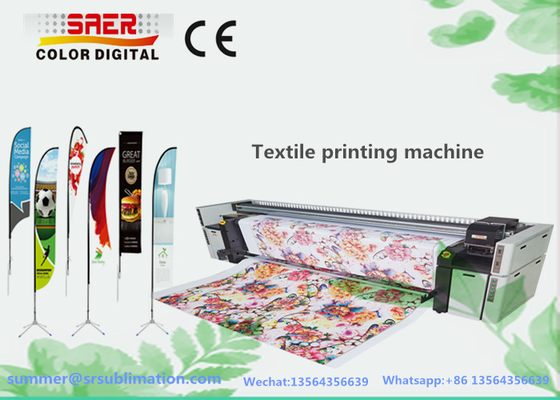 SAER High DIP Dye Sublimation Textile Printer With Fixation Unit