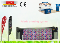 SAER High DIP Dye Sublimation Textile Printer With Fixation Unit