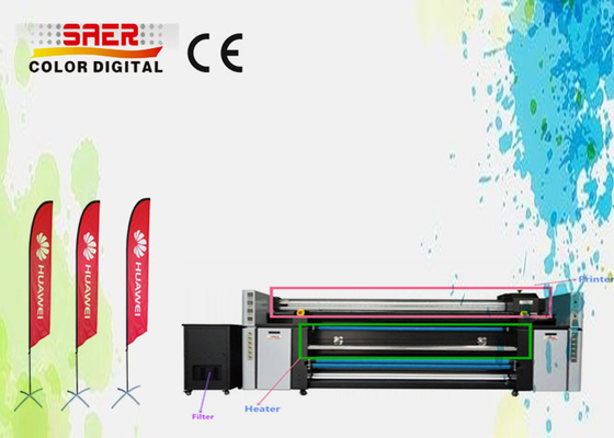 Large Format Tear Drop Flag Printing Machine With High Resolution