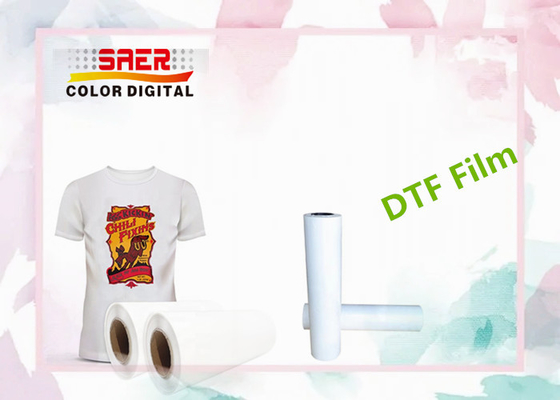 Digital Inkjet Printing DTF PET Film Roll For T-Shirt Printer