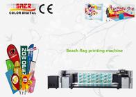 6kw Tent Fabric / Flag Fabric Printing System With High Resolution