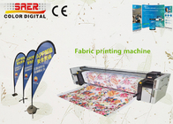 Curtain Fabric / Wallpaper Fabric Printing Machine 1800DPI Resolution
