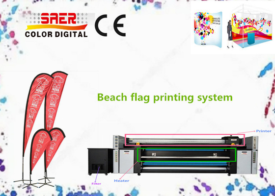 Large Format Textile Printing Machine With High DPI Print Head