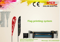 Dual CMYK Digital Flag Fabric / Bed Sheets Dye Textile Printing Machine 1800DPI