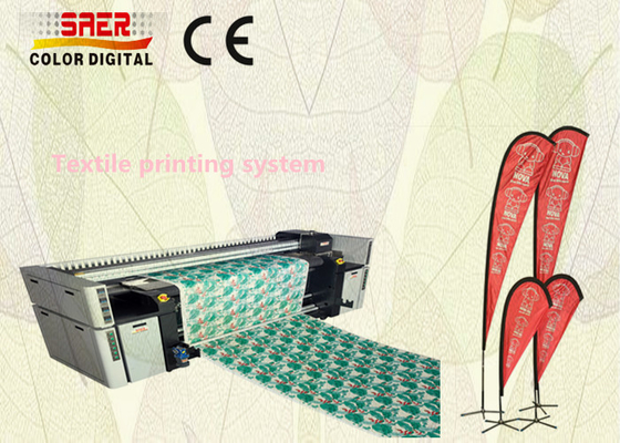 Indoor Outdoor Digital Inkjet Textile Printer Direct Print On Material