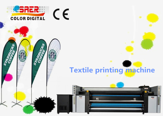 SAER Multi Color Sublimation Printing Machine For Polyester Fabric