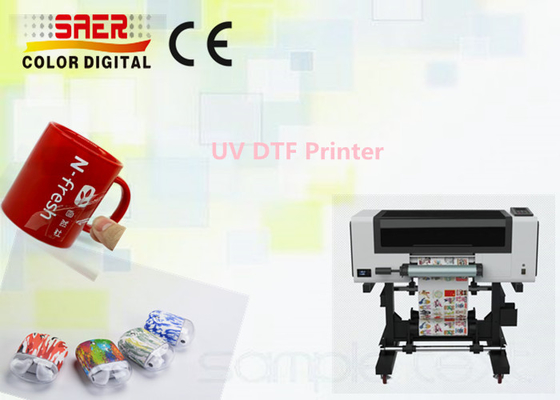 A3 Size UV DTF Printer Digital Logo Printing Machine For Glass Metal Phone Case