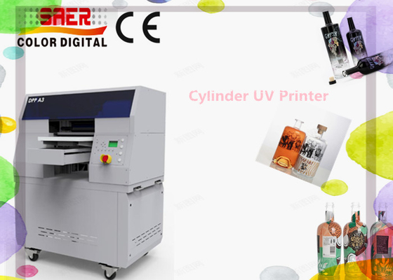 UV Machine For Cylindrical And Conical Bottles Cup UV Inkjet Printer