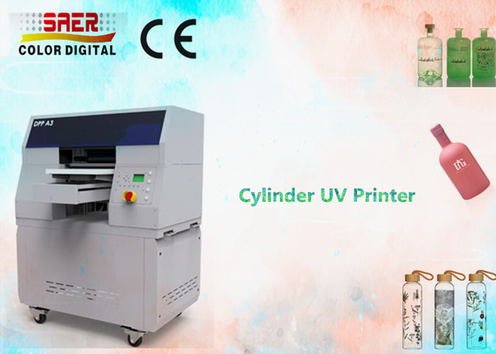 Digital Cylindrical Printing Aluminum Can Printer / Digital Tin Cylinder Printer / Cosmetic Bottle Printer