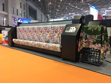 Cmyk Colour Digital Fabric Printer Low Consumption For Led - Box Fabric