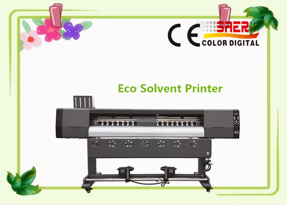 Eco Solvent Printer 4 Color Can Printer 1.8m Size For Light Box Advertisement