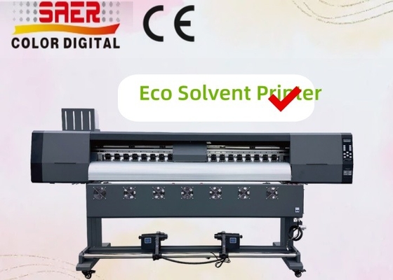 Banner Plotter Large Format Eco Solvent Printer For Wallpaper Printing PVC Sheets Car Stickers Light Sheets